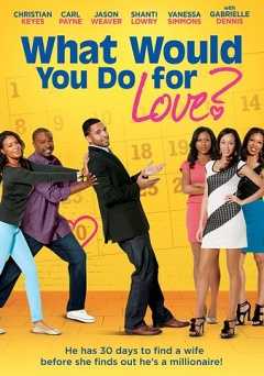 What Would You Do For Love - vudu