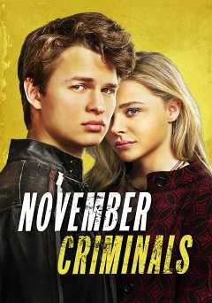 November Criminals - amazon prime