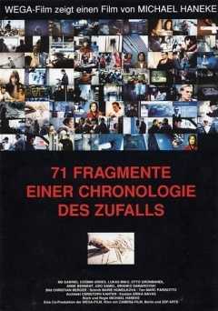 71 Fragments of a Chronology of Chance - Movie