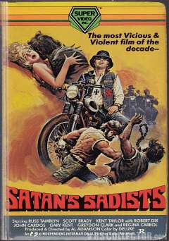 Satans Sadists - Movie