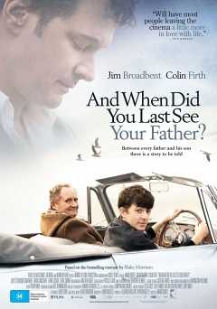 When Did You Last See Your Father? - amazon prime