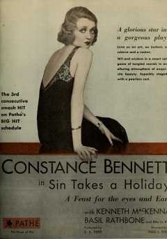 Sin Takes a Holiday