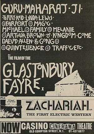 Glastonbury Fayre - netflix