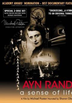 Ayn Rand: A Sense of Life