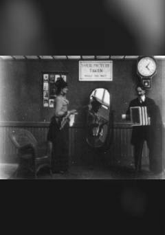 Old Maid Having Her Picture Taken