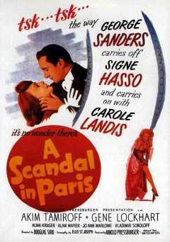 A Scandal in Paris - Movie