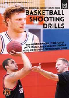 Basketball Shooting Drills  with German National Team Player Lucca Staiger, Malik Mueller - Movie