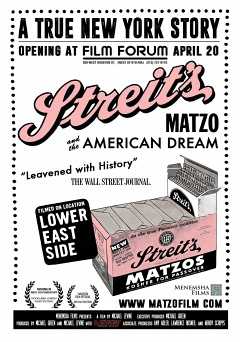 Streits: Matzo and the American Dream - Movie