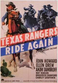 Texas Rangers Ride Again - Movie