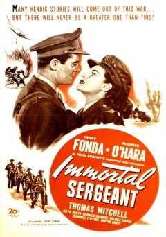 Immortal Sergeant - Movie