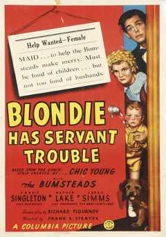 Blondie Has Servant Trouble - Movie