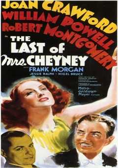 The Last of Mrs. Cheyney - film struck