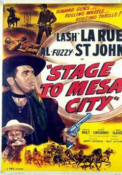 Stage to Mesa City - Amazon Prime