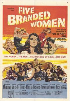 Five Branded Women - Movie