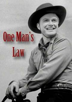 One Mans Law - Movie