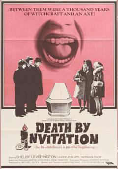 Death By Invitation - amazon prime