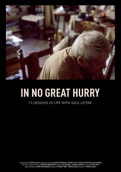In No Great Hurry: 13 Lessons in Life with Saul Leiter - fandor