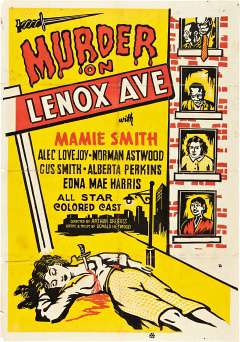 Murder on Lenox Avenue - amazon prime