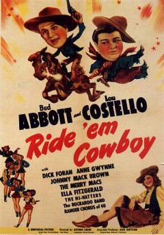 Ride Em Cowboy - Movie