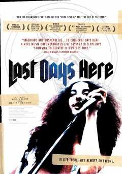 Last Days Here - Movie