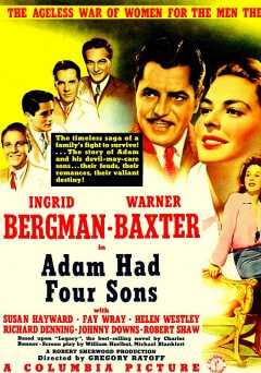 Adam Had Four Sons - Movie