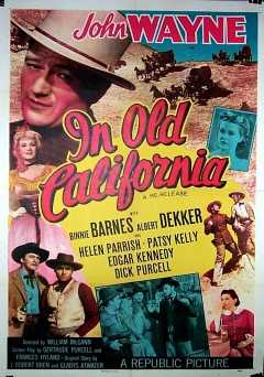 In Old California - Movie