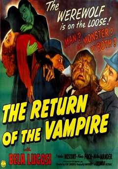 The Return of the Vampire - Movie