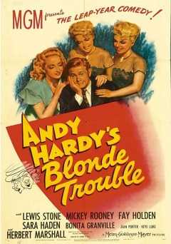 Andy Hardys Blonde Trouble - vudu